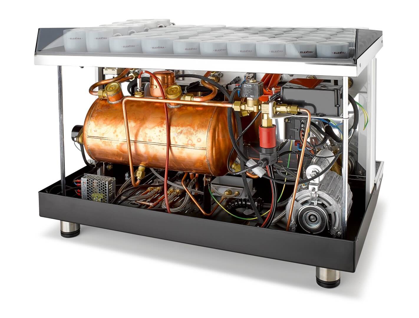 إليكترا كب آلة اسبريسو اوتوماتيكية - مجموعتان