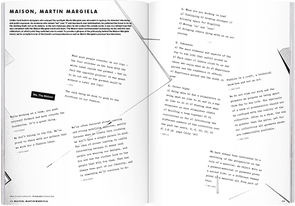 Magazine B - Issue 54 Maison Margiela / مجلة بي - العدد 54 ميزون مارجيلا