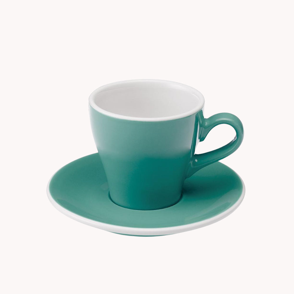 توليب كوب كابتشينو وصحن 180 مل