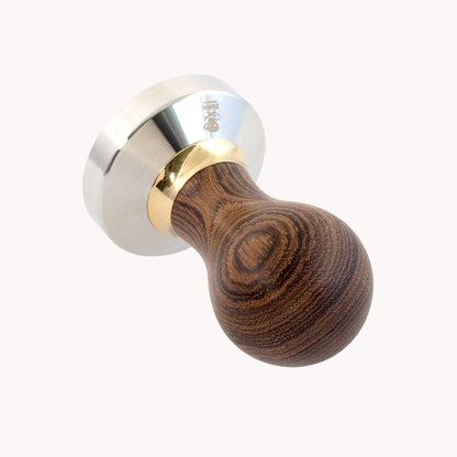 Compressore Professional Espresso Tamp 58mm Flat - Bocote Wood