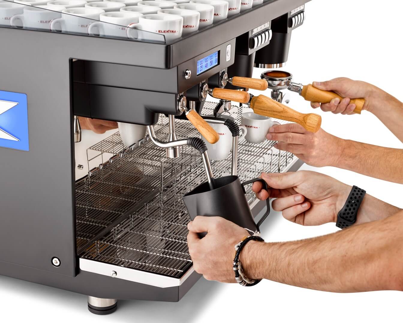 إليكترا كب آلة اسبريسو اوتوماتيكية - مجموعتان