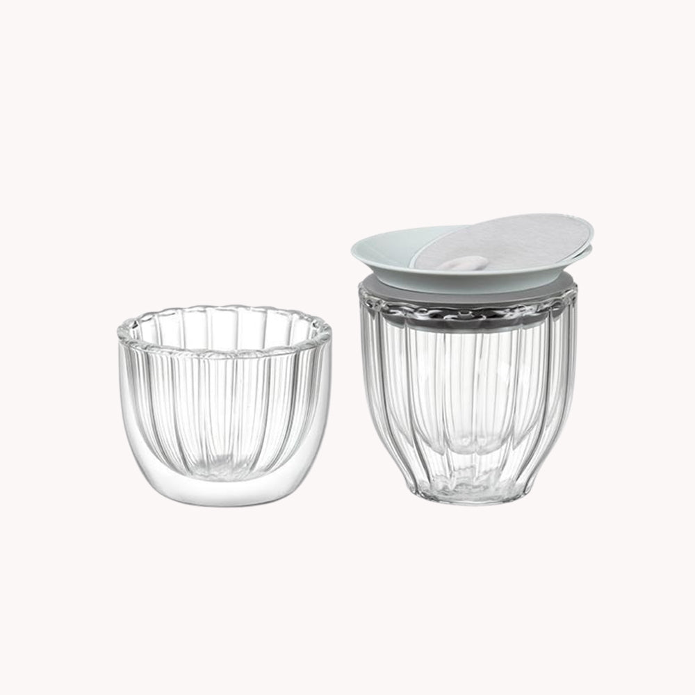 Toast Living Lotus Glass Gaibei Tea Cup