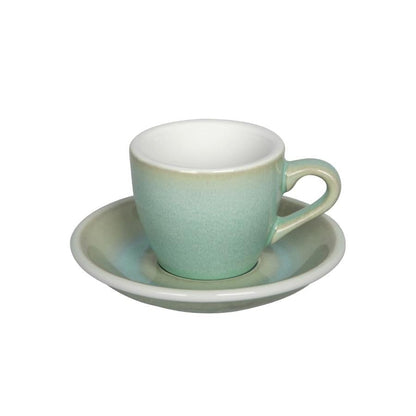 LOVERAMICS Egg Espresso Cup & Saucer 80ml