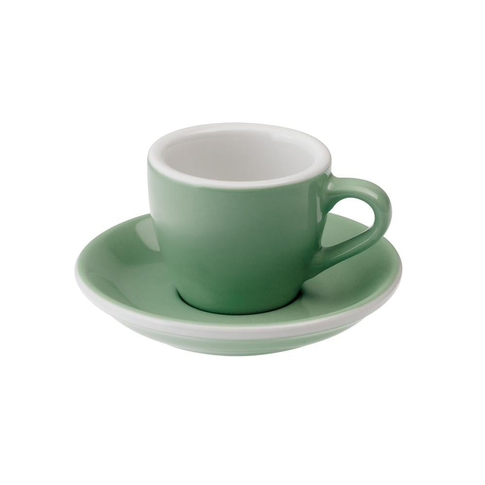 LOVERAMICS Egg Espresso Cup & Saucer 80ml