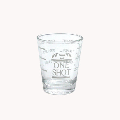 One Shot Glass with Lines
