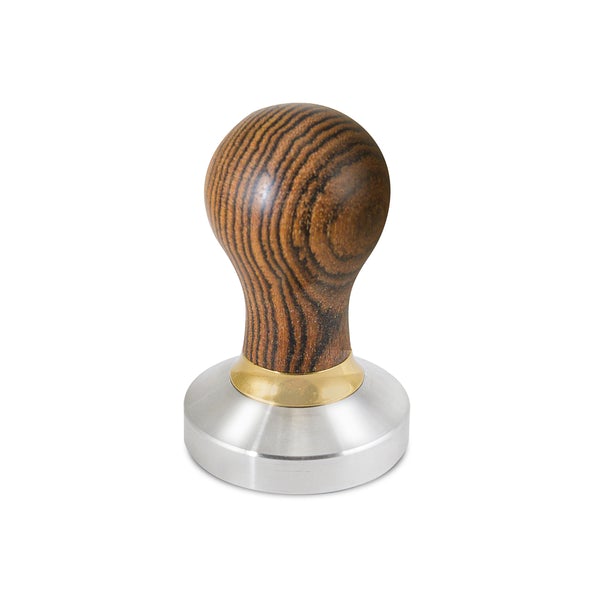 Compressore Professional Espresso Tamp 58mm Flat - Bocote Wood