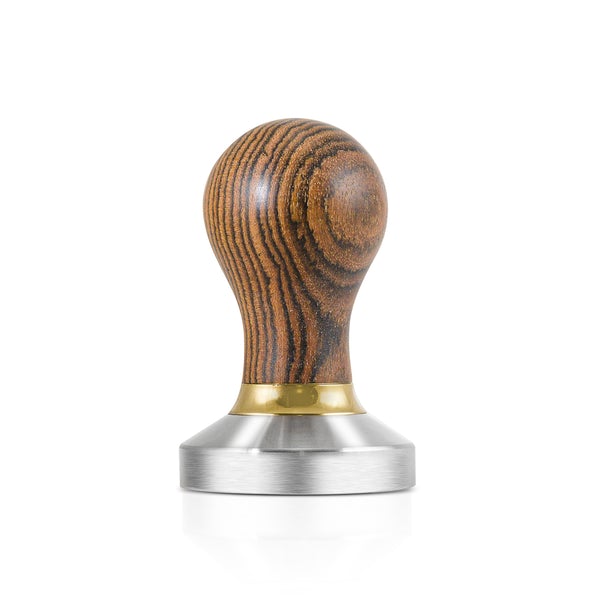 Compressore Professional Espresso Tamp 58mm Flat - Bocote Wood