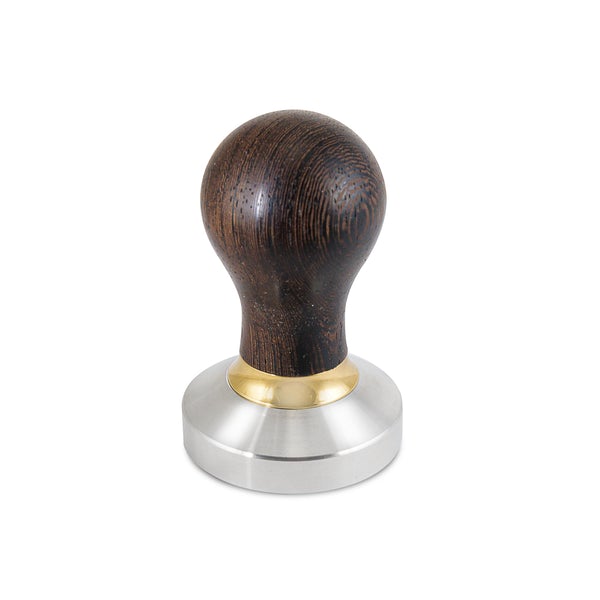 Compressor Professional Espresso Tamp 58mm Flat - Wenge Wood