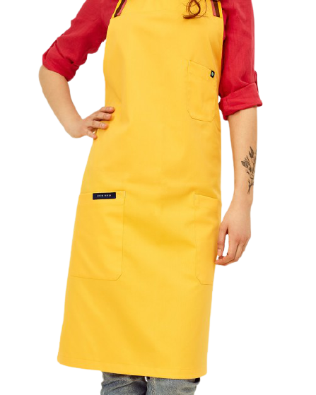 مئزر أصفر بظهر متقاطع من لوتشو ڤيرسو